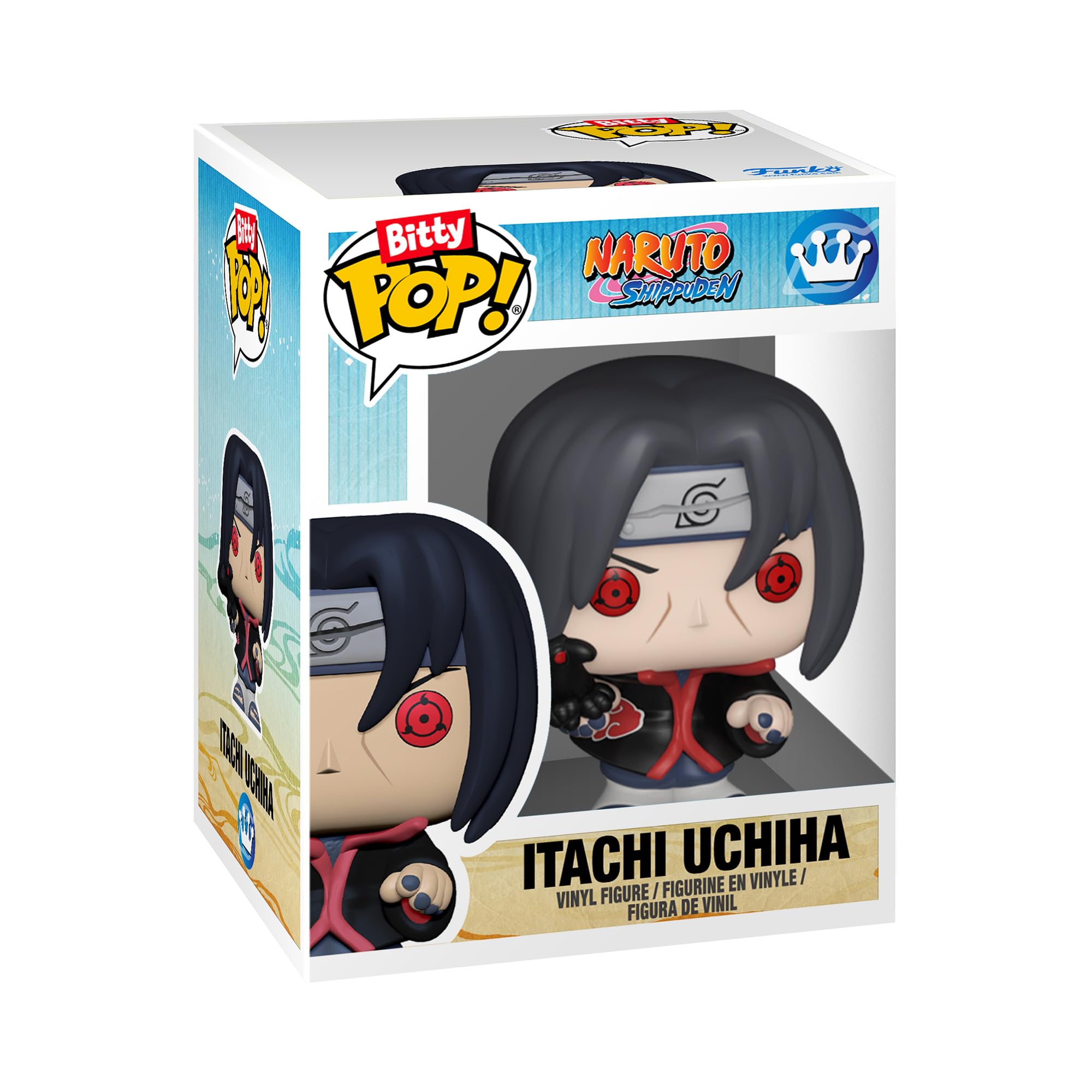 Bitty POP!: Naruto Shippuden 2 Pack- Sasuke & Itachi, Multicolor, Standard Size - Image 3