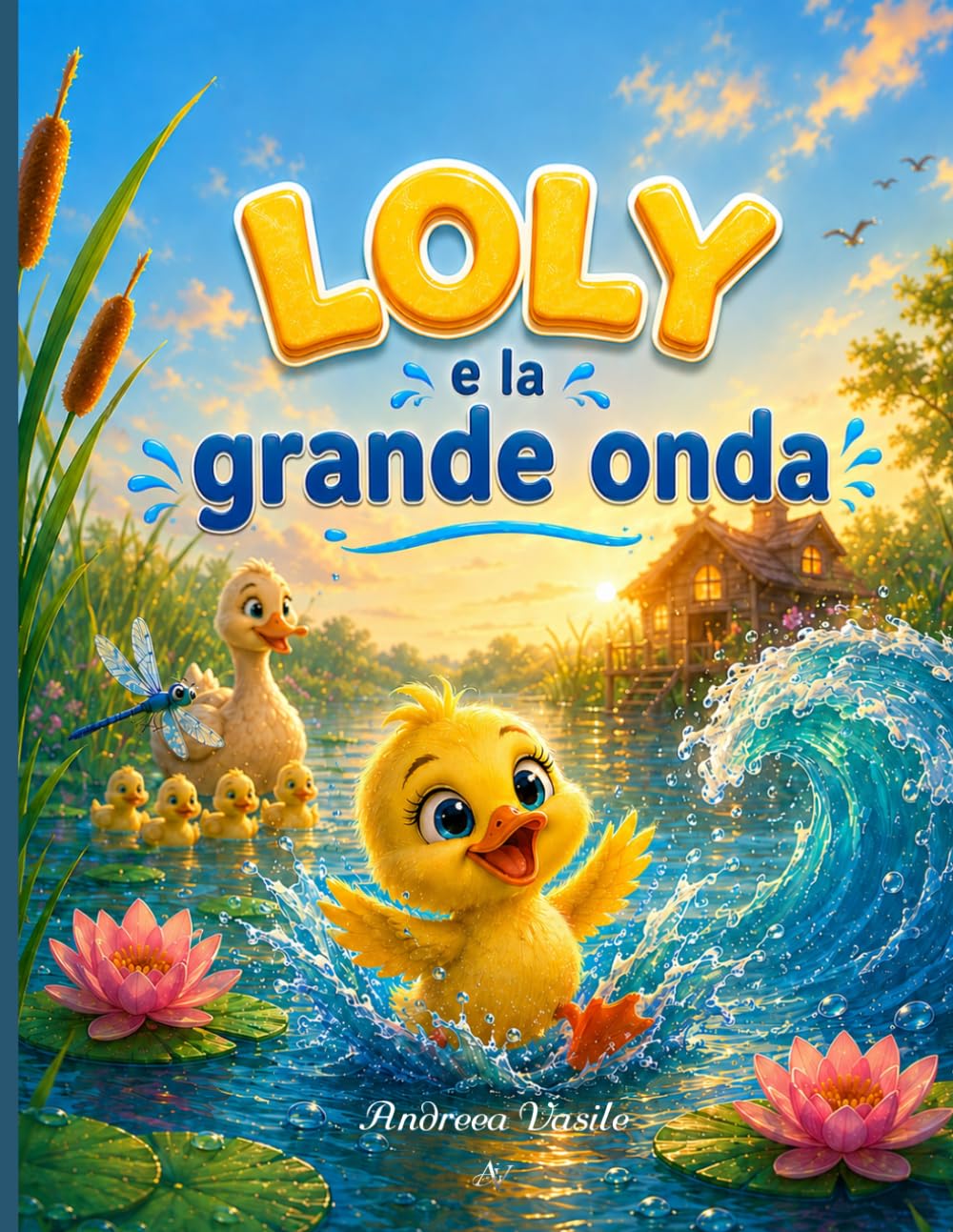 LOLY e la grande onda: Un Libro Illustrato sul Coraggio, il Superamento della Paura e la Fiducia in Se Stessi per Bambini dai 4 agli 8 Anni