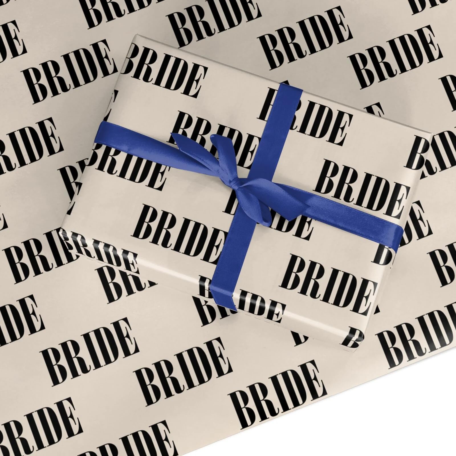 Future Bride Wedding Future Mrs Hen Party Bridal Shower Wrapping Paper Gift Wrap Large Roll (50cm x 3.6m)