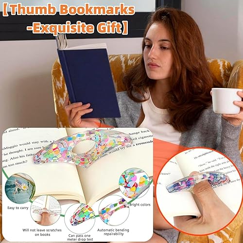 Miniatura 6 de Marcapáginas triangular de madera con soporte para bebidas, soporte para libros de mesita de noche, soporte para recetas de encimera, reposo de