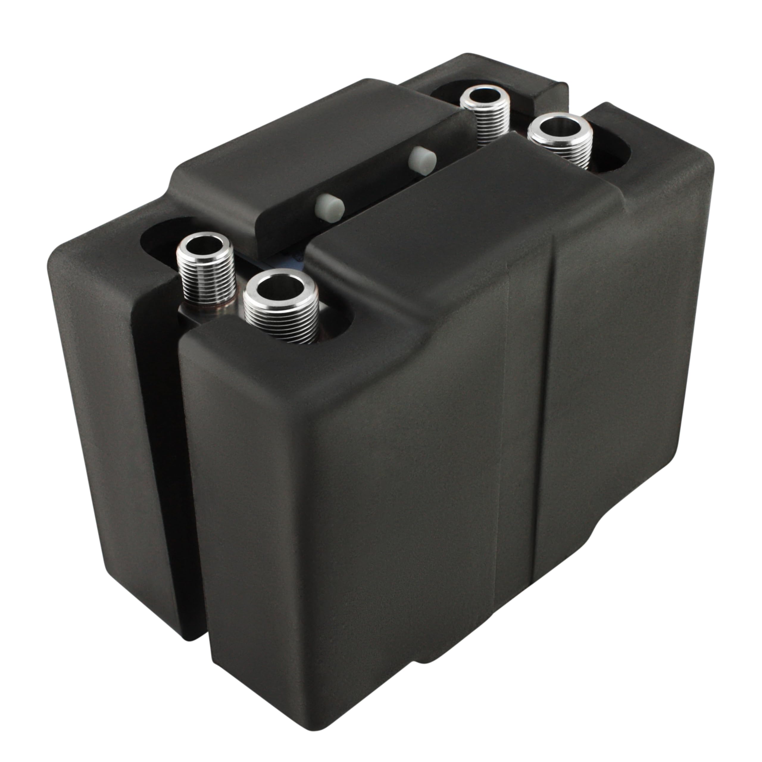 Intercambiador de calor de placas + aislamiento B3-12-60 con conexión de 2 x 1/2 y 2 x 3/4 pulgadas, 130 kW (PWT + Iso.)