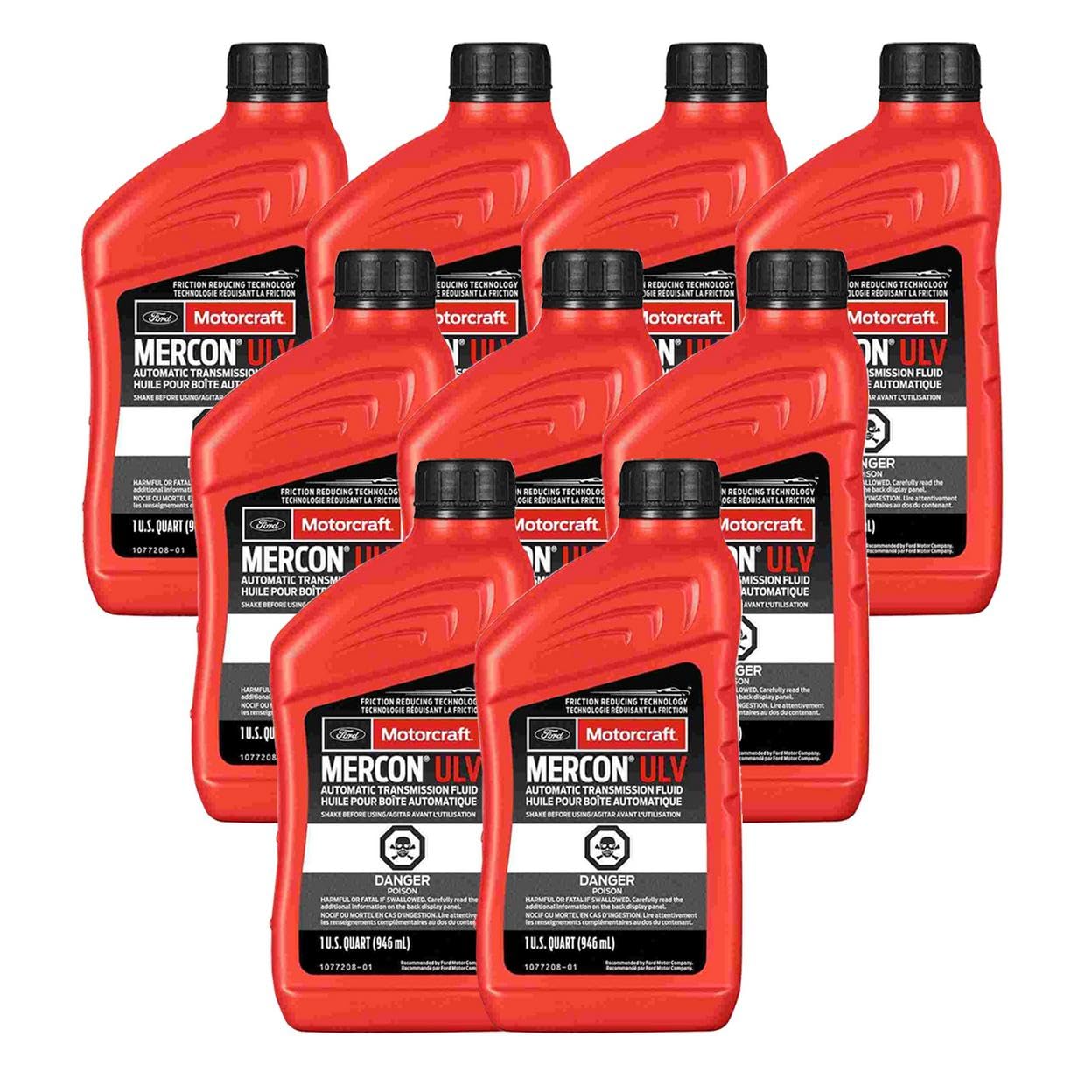 Genuine OEM Automatic Transmission Fluid Kit Mercon ULV - 9 Quart