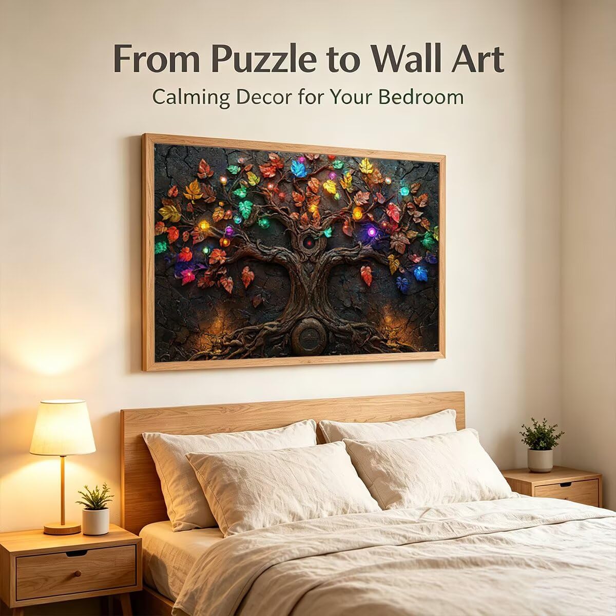 Puzzle 1500 Pezzi, Puzzle Albero, Legno Pezzi, Regalo Donna Uomo -12378