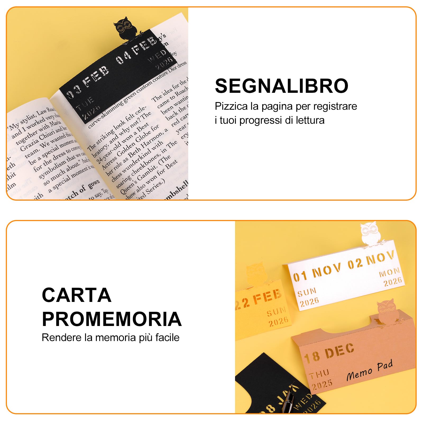 Calendario 3D dicembre 2025 & 2026 – Aquila magica | il tuo calendario personale con modello di carta 3D | Decorazione da scrivania originale e incantevole decorazione invernale