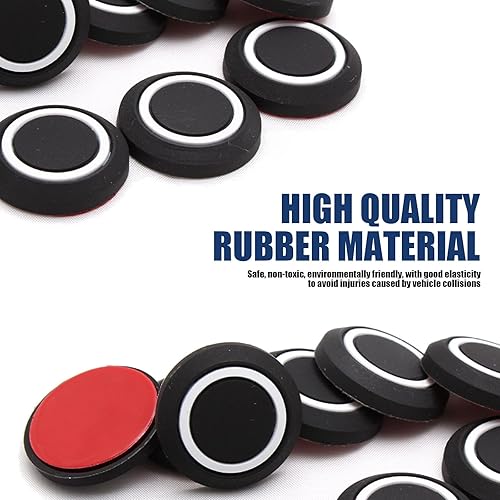 Miniatura 4 de ZKFAR 20 PCS Dot Anti-Collision Car Door Protector Stickers, Vehicle Bumper Protector, Self Adhesive Car Bumper Pad, Car Door Shock Pad, Universal