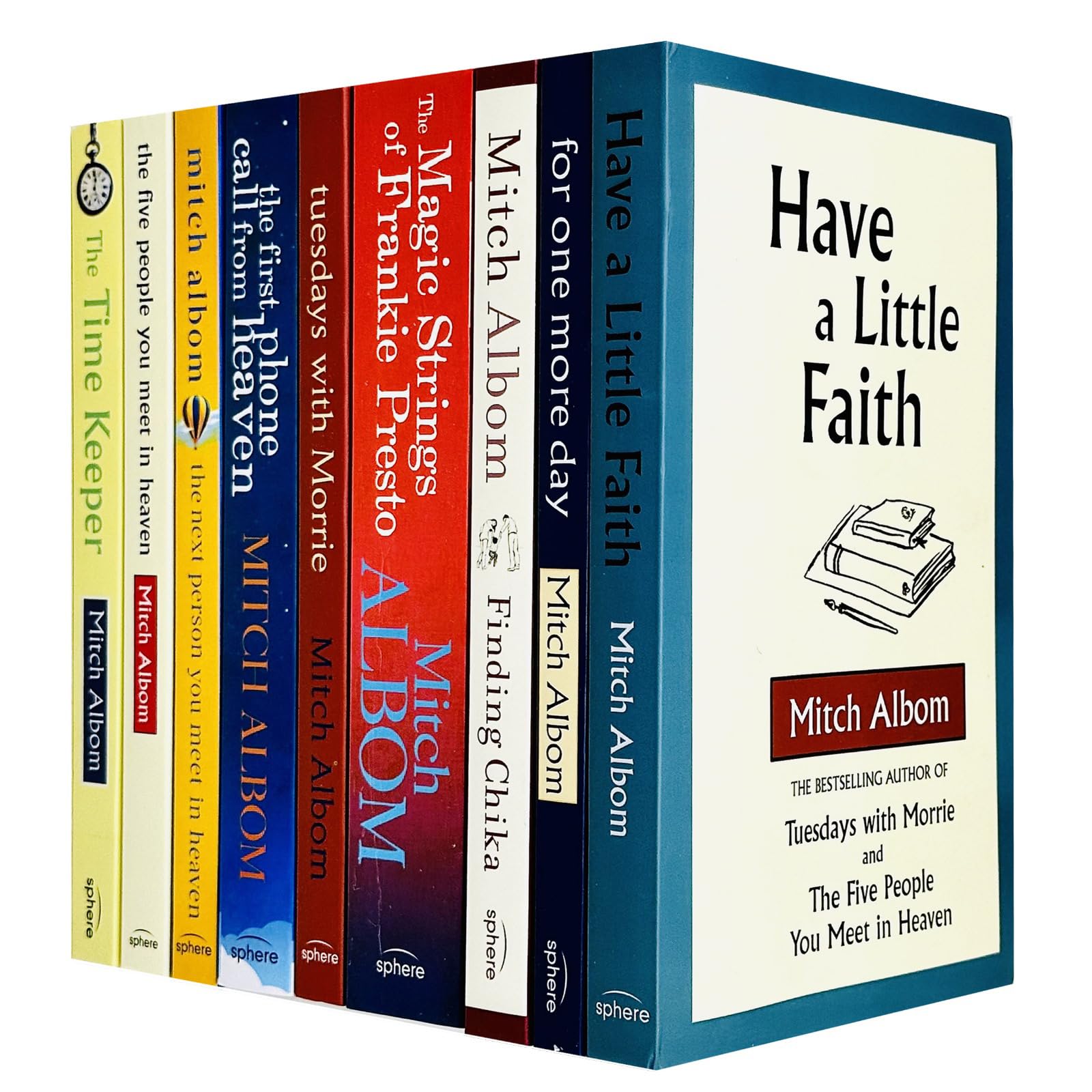 Mitch Albom Collection 9 Books Set (Have A Little Faith,For
