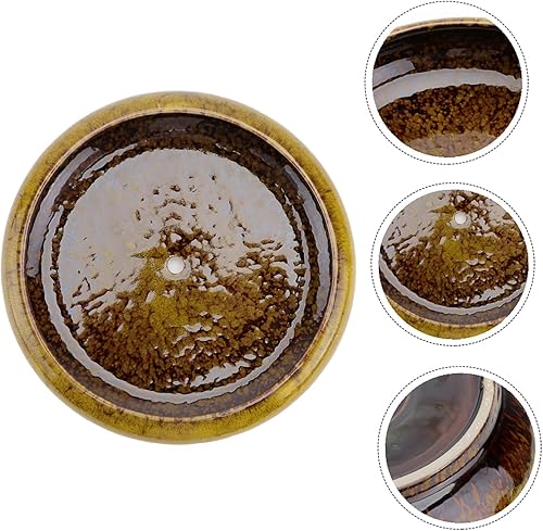 Miniatura 8 de GANAZONO 2 macetas de cerámica para decoración de mesa, plantas de interior, macetas de jardín, macetas para plantas de interior, narcisos, macetas,