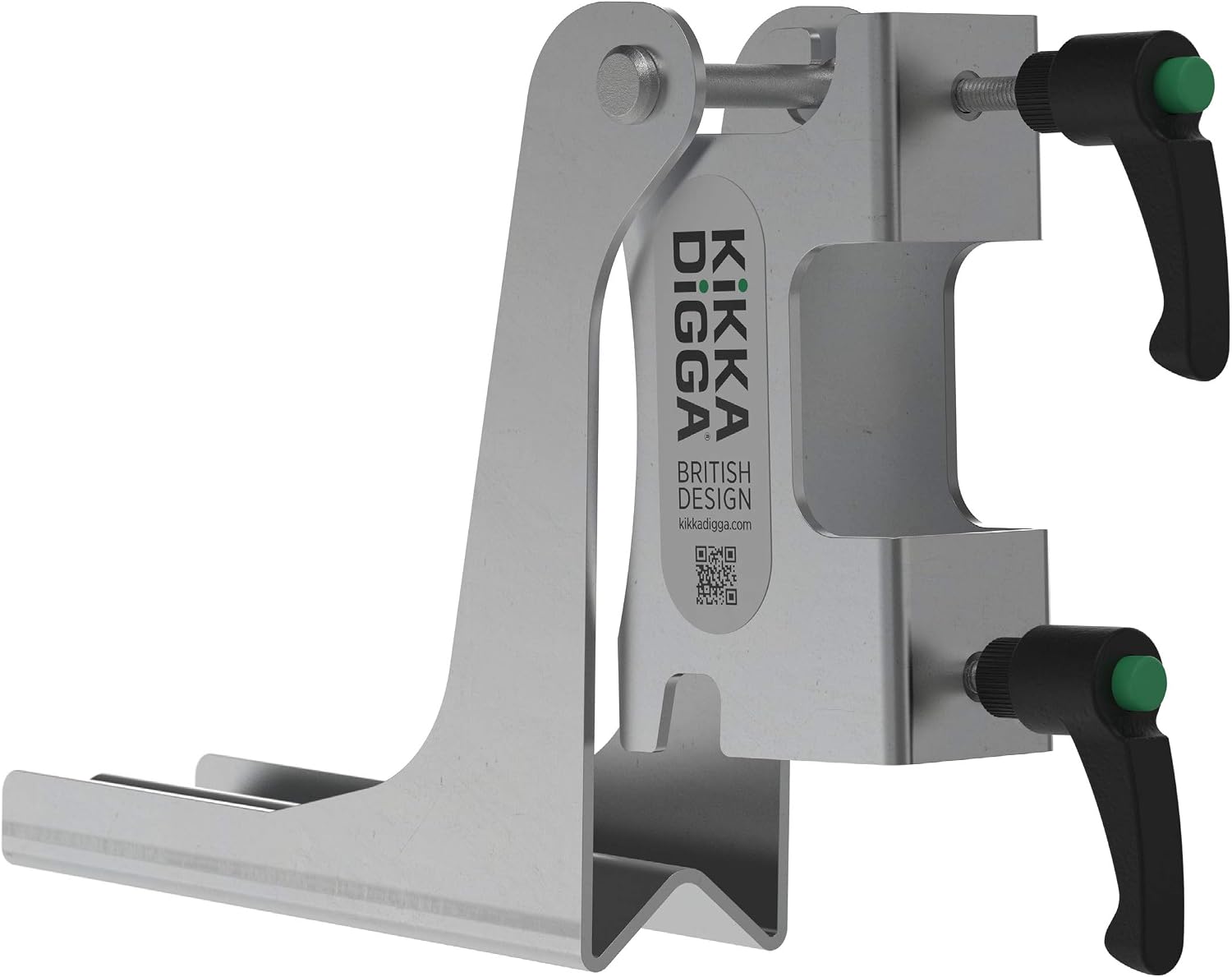 Kikka Digga Digging Attachment Pedal for Garden Forks & Spades - Reduces Back Strain, Silver - Image 5