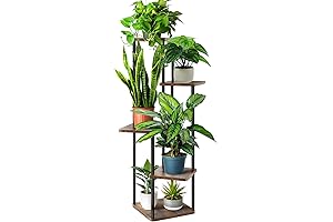 GEEBOBO Plant Stand Indoor - Tiered Beauty for Verdant Delights