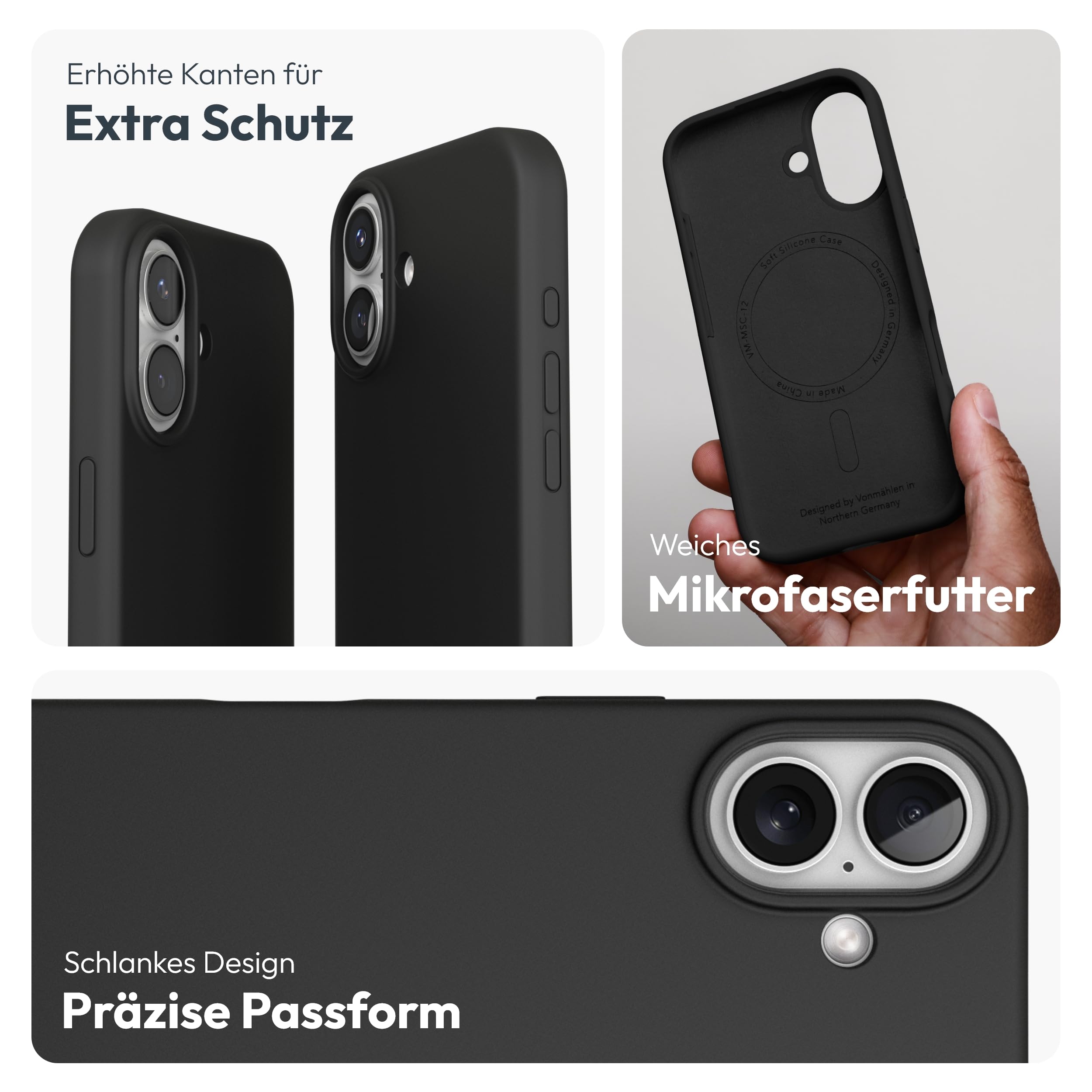 nilo handyhülle Handyhülle Grau mit Ösen main image 0