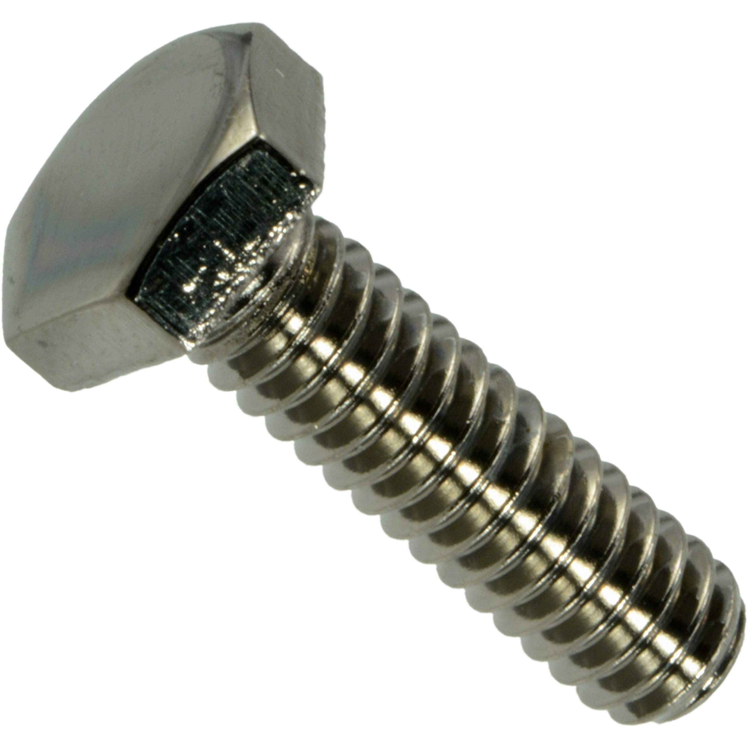Tornillo hexagonal de rosca 1/4–20 x 7/8 en paquete de 8 unidades, código 014973436674
