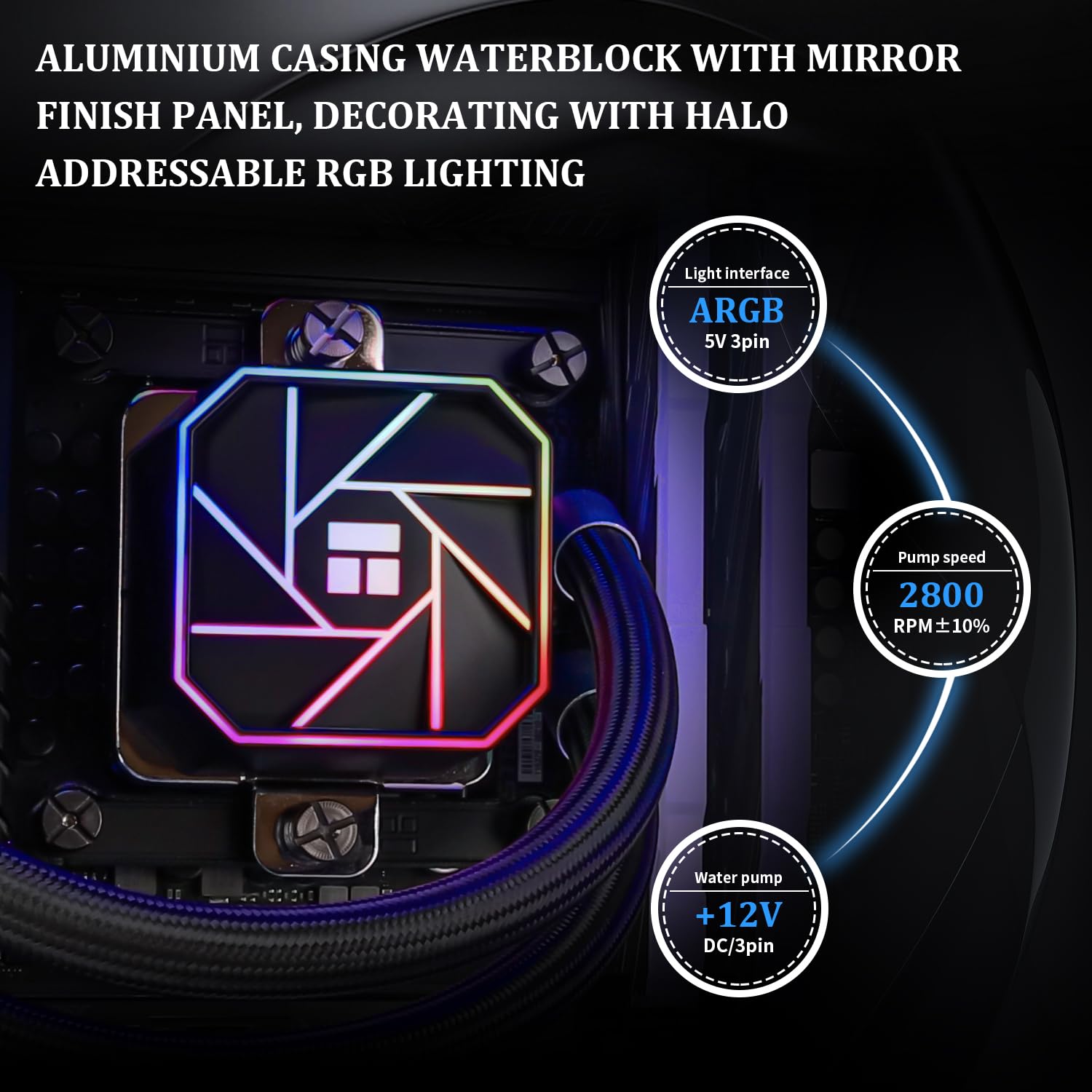 Amazon.co.jp: Thermalright Aqua Elite 240 V3 Aio CPUクーラー、240