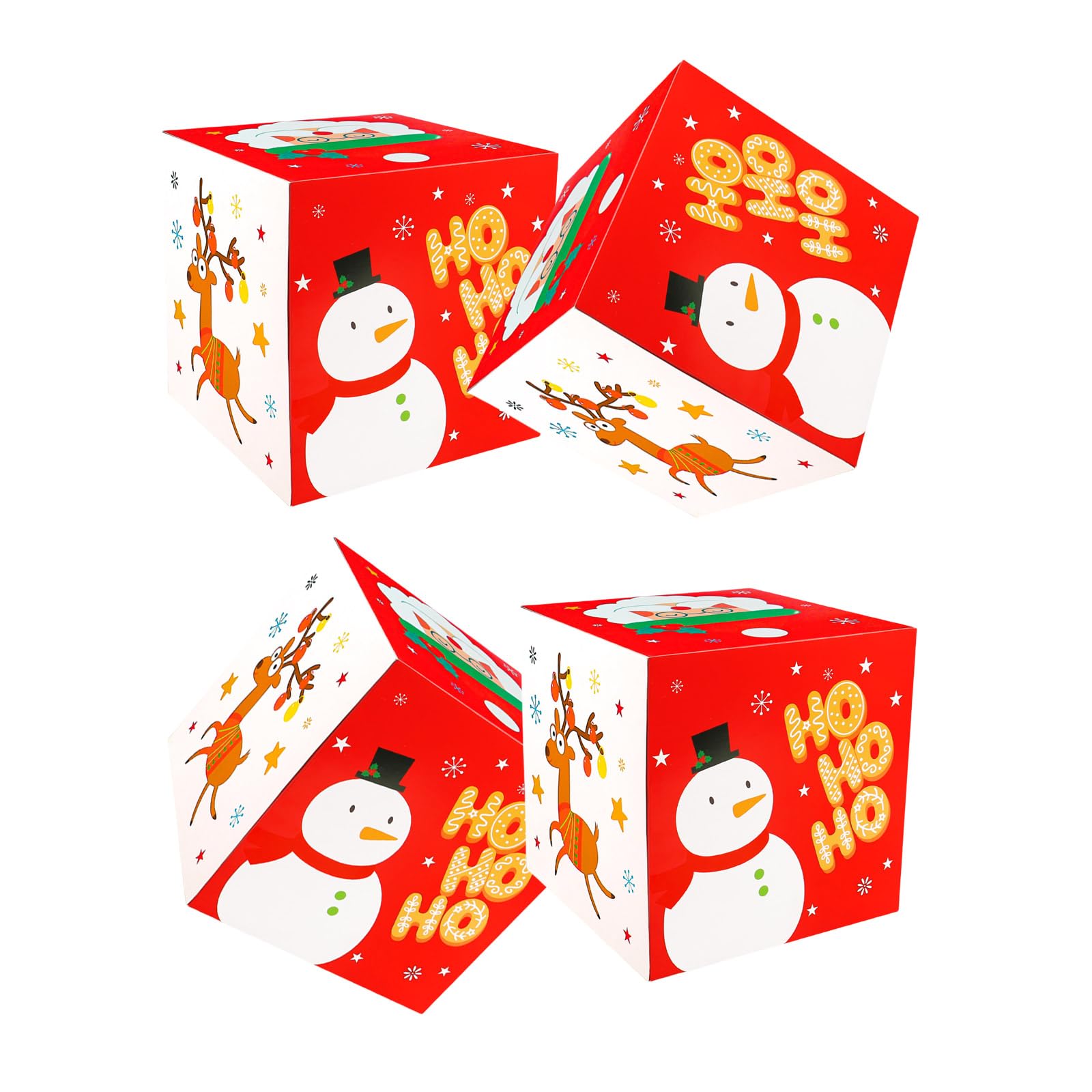 Elnwnnkc Type A 4Pcs Elegant Packaging Boxes Sturdy Boxes For Home Party Festival Packaging Decorative