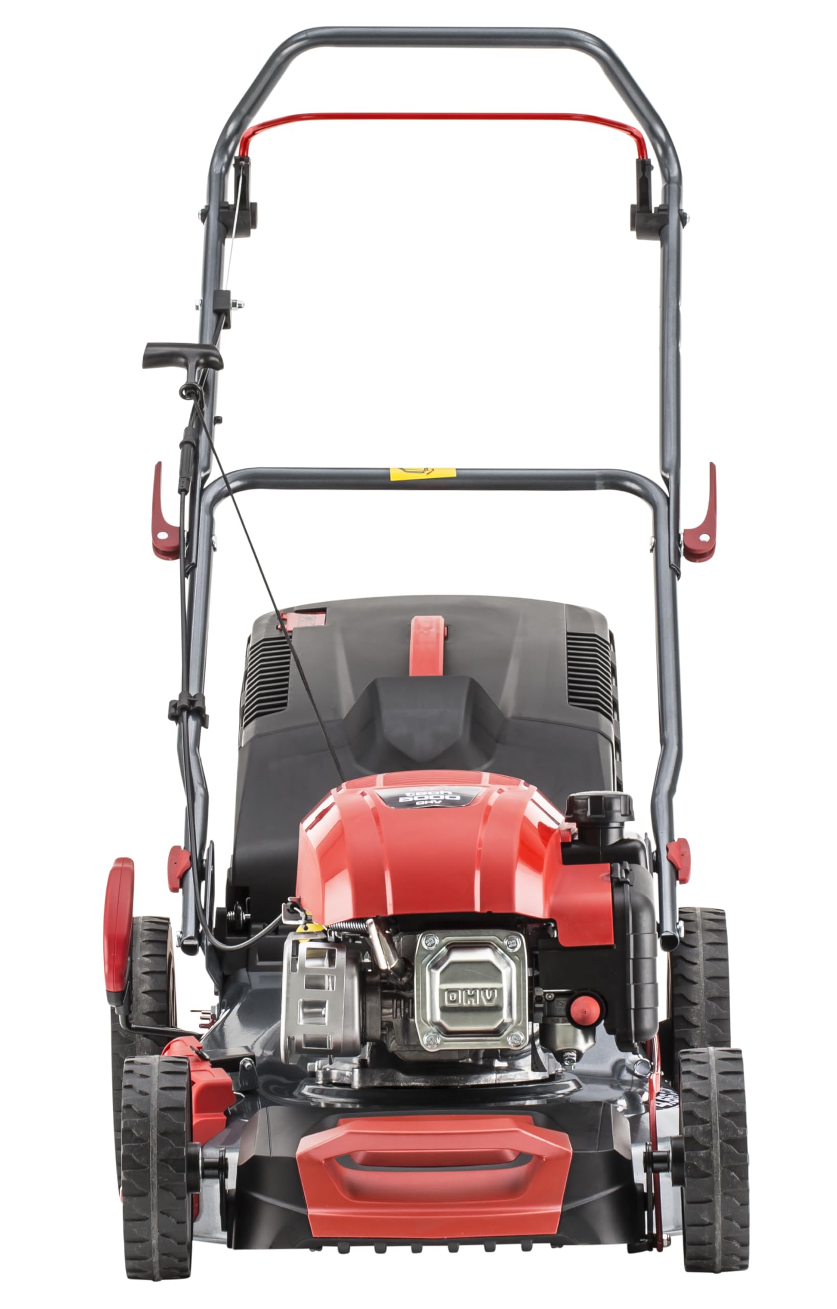 AL-KO Benzin-Rasenmäher Easy 4.66 P-D, 46 cm Schnittbreite, 1.9 kW Motorleistung, zentrale Schnitthöhenverstellung, 4INONE Function, Stahlblechgehäuse, für Rasenflächen bis 1200 m²