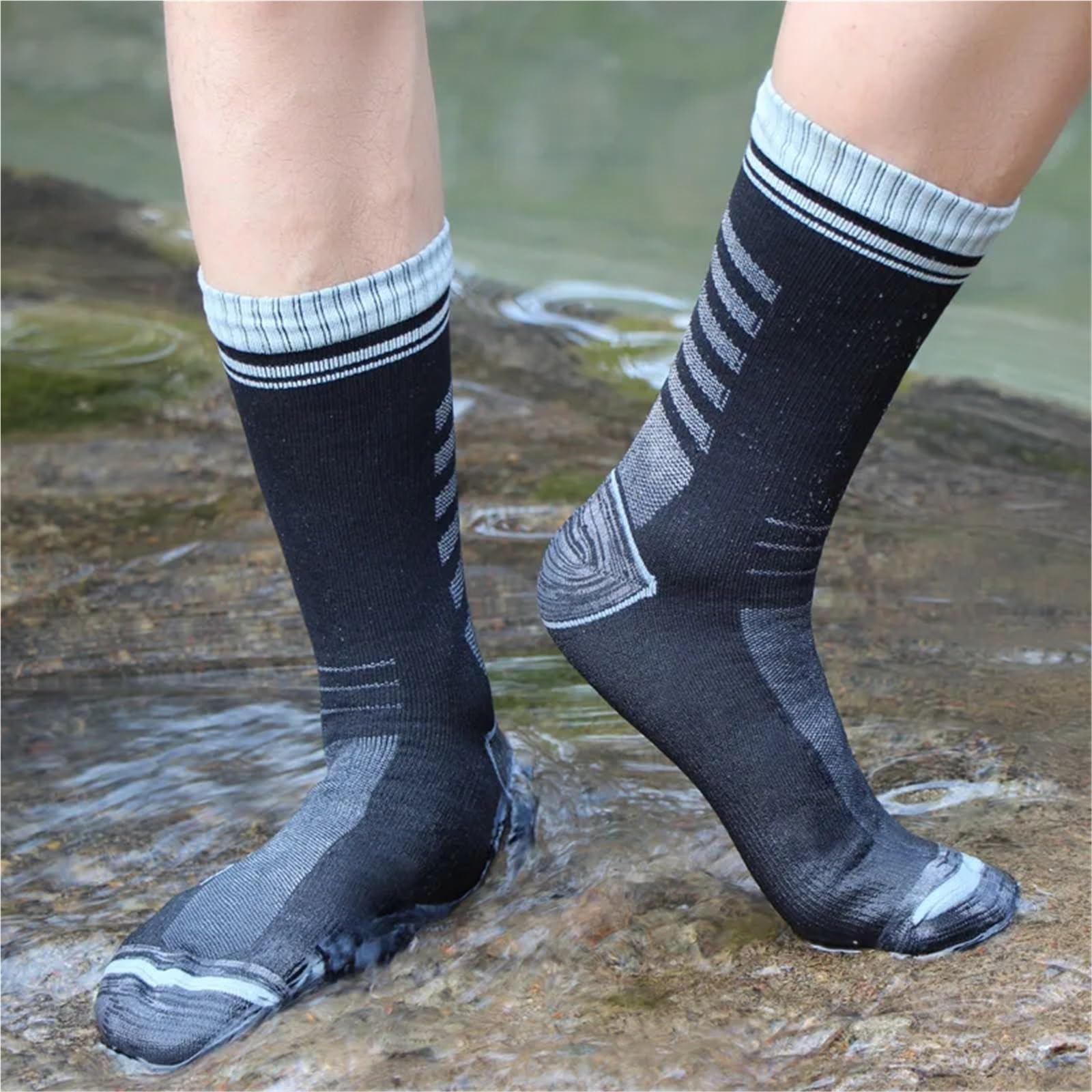 Chaussettes imperméables et Respirantes for Hommes Femmes, Chaudes for la randonnée, Le Camping, Course à Pied, Cyclisme, pêche, l'équitation, Neige