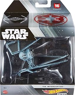 Collectible Vehicle Star Wars Tie Interceptor, (HMH95)
