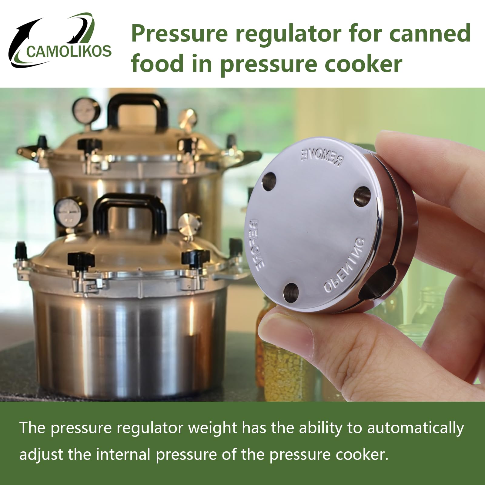 Stainless Steel Presto Pressure Cooker Regulator Pressure