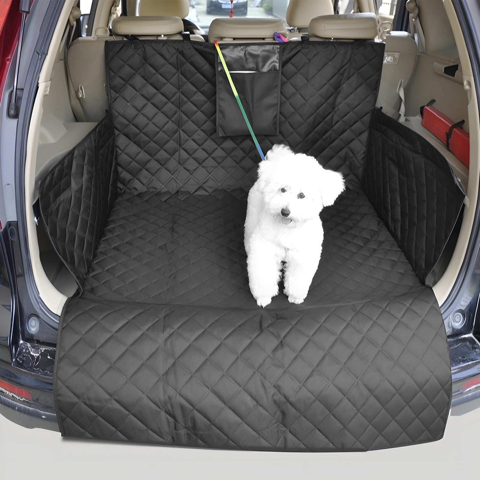 Traxenta telo bagagliaio auto per cani, copri baule auto per cani, universale posteriore bagagliaio fodera, tappetino per cani nel bagagliaio dell'auto, protezione bagagliaio dell'auto per furgoni