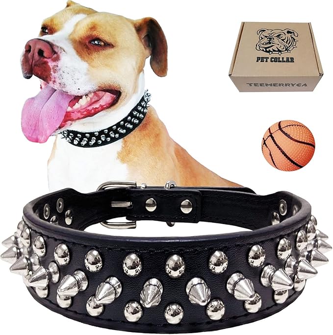 small studded dog collars