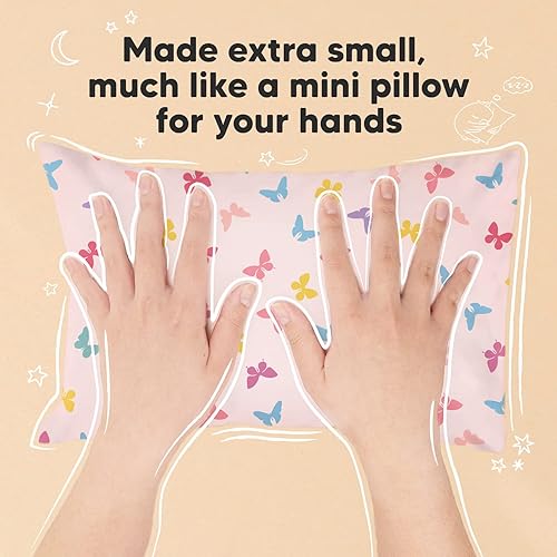 Miniatura 5 de My Little Dreamy Travel - Almohada pequeña con funda de almohada, 9 x 13 pulgadas, almohada de viaje para niños, cama pequeña, pequeña, pequeña,