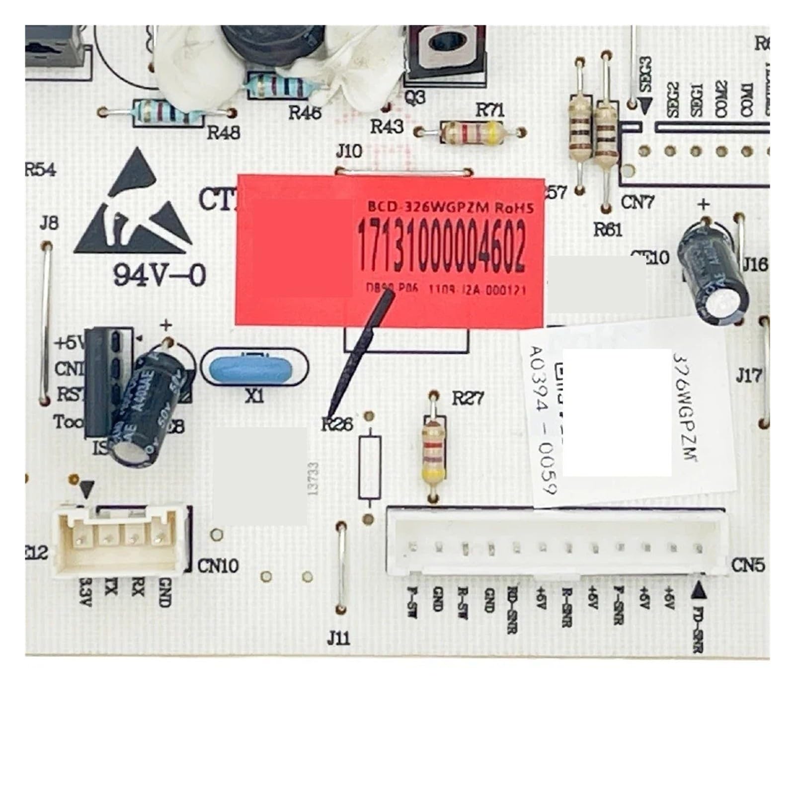 Scheda Madre Del Frigorifero, Compatibile for Midea, Scheda Di Controllo Del Frigorifero BCD-326WGPZM Circuit PCB 17131000004602 Scheda Madre Del Frigorifero sostituire