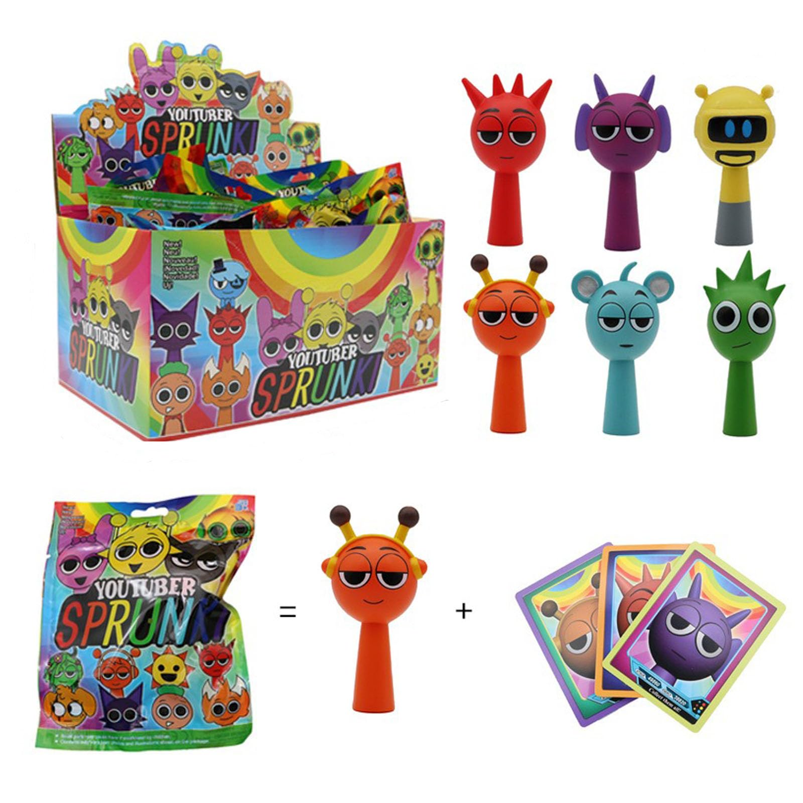 Amazon.co.jp: スプランキー フィギュア 24セット (フィギュア1体と