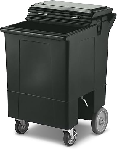 Carlisle - Cateraide - Móvil para hielo, para bebidas, portable, para expositor., Negro, 1