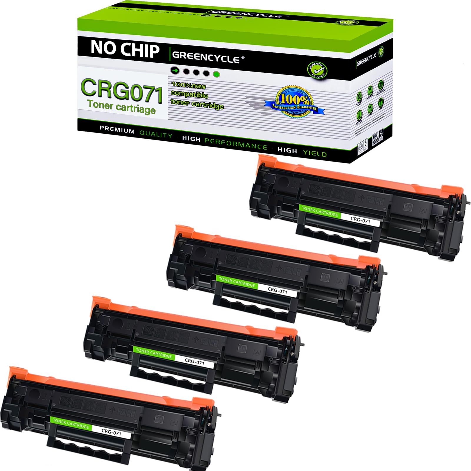 Amazon.co.jp: greencycle 4PK 071 互換トナーカートリッジ
