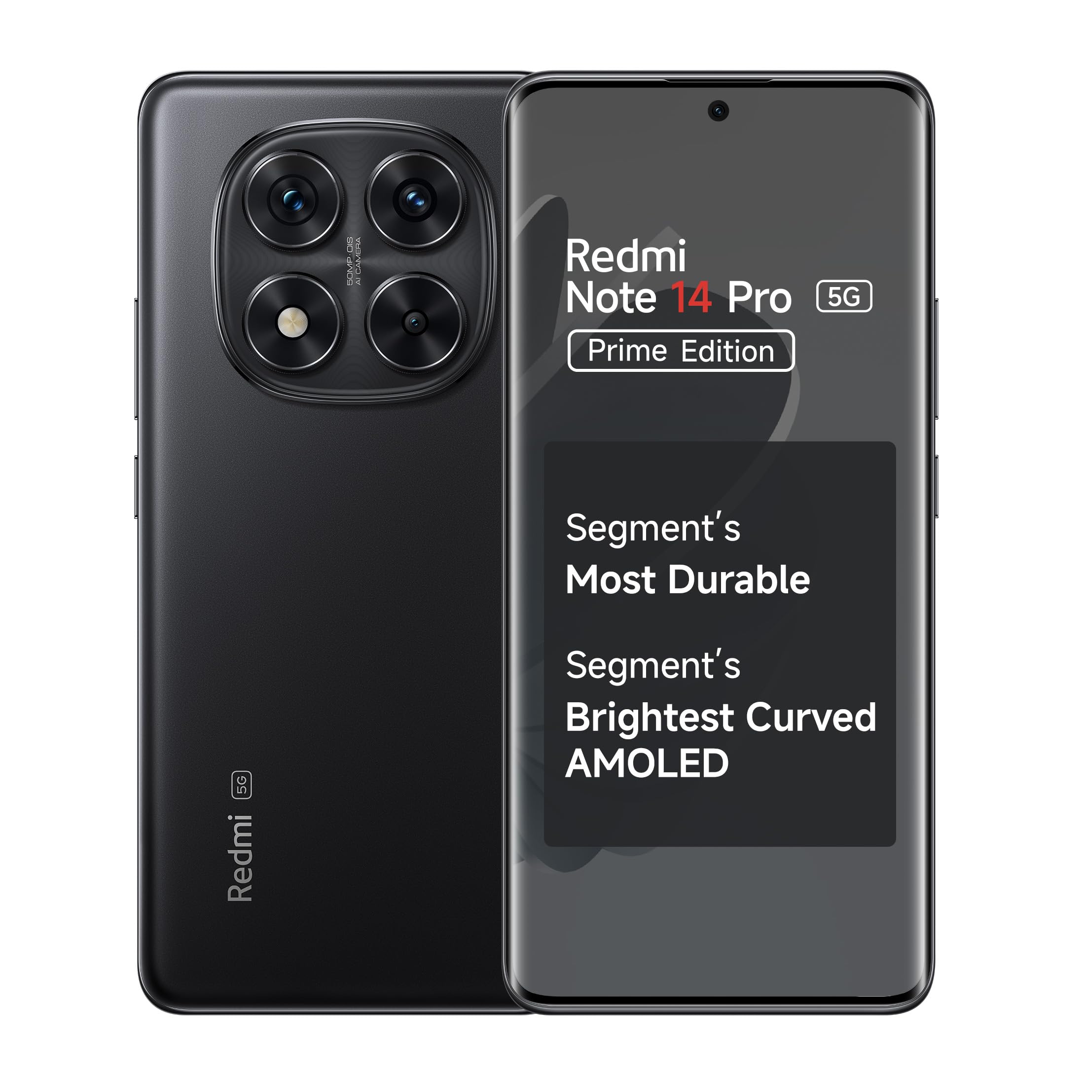 price history - Redmi Note 14 Pro 5G Prime Edition (Titan Black, 8GB RAM, 128GB Storage) | 50 MP Sony Camera Setup | Corning Gorilla Glass Victus 2 | 1.5K 3D Curved AMOLED | Mediatek Dimensity 7300- Ultra