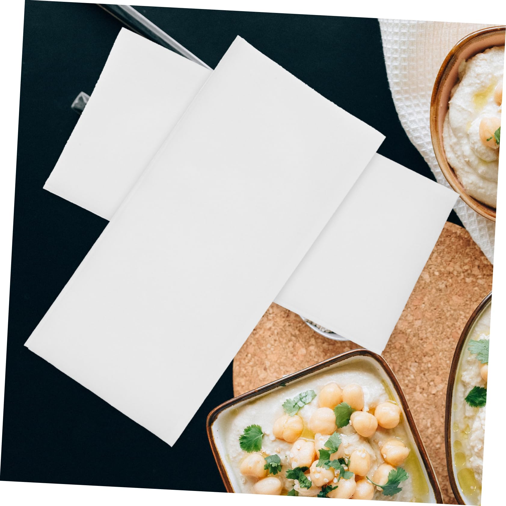 BESTYASH 100 Servilletas de Papel para Cena, Banquetes y Fiestas, Buena Absorción, Diseño Clásico y Uso Doméstico