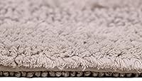 Vista 4 de WOVEN ST. Alfombra de baño de algodón con mechones Alfombra de área para spa, tocador, ducha, baños principales Textiles absorbentes de agua