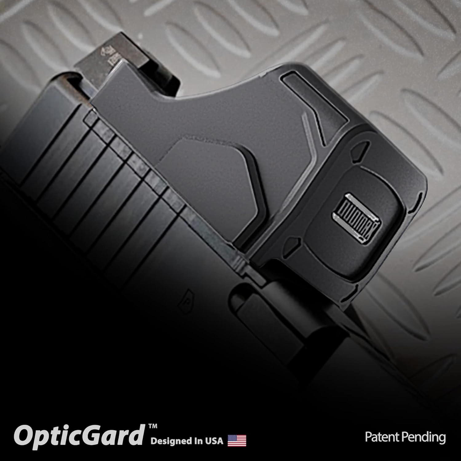 OpticGard Scope Cover Compatible with Holosun 508T Protect Your Optic While in Action from Stray Casing and Drops Easy Snap On Shockproof Design Includes a Detachable Lens Cover for Protection