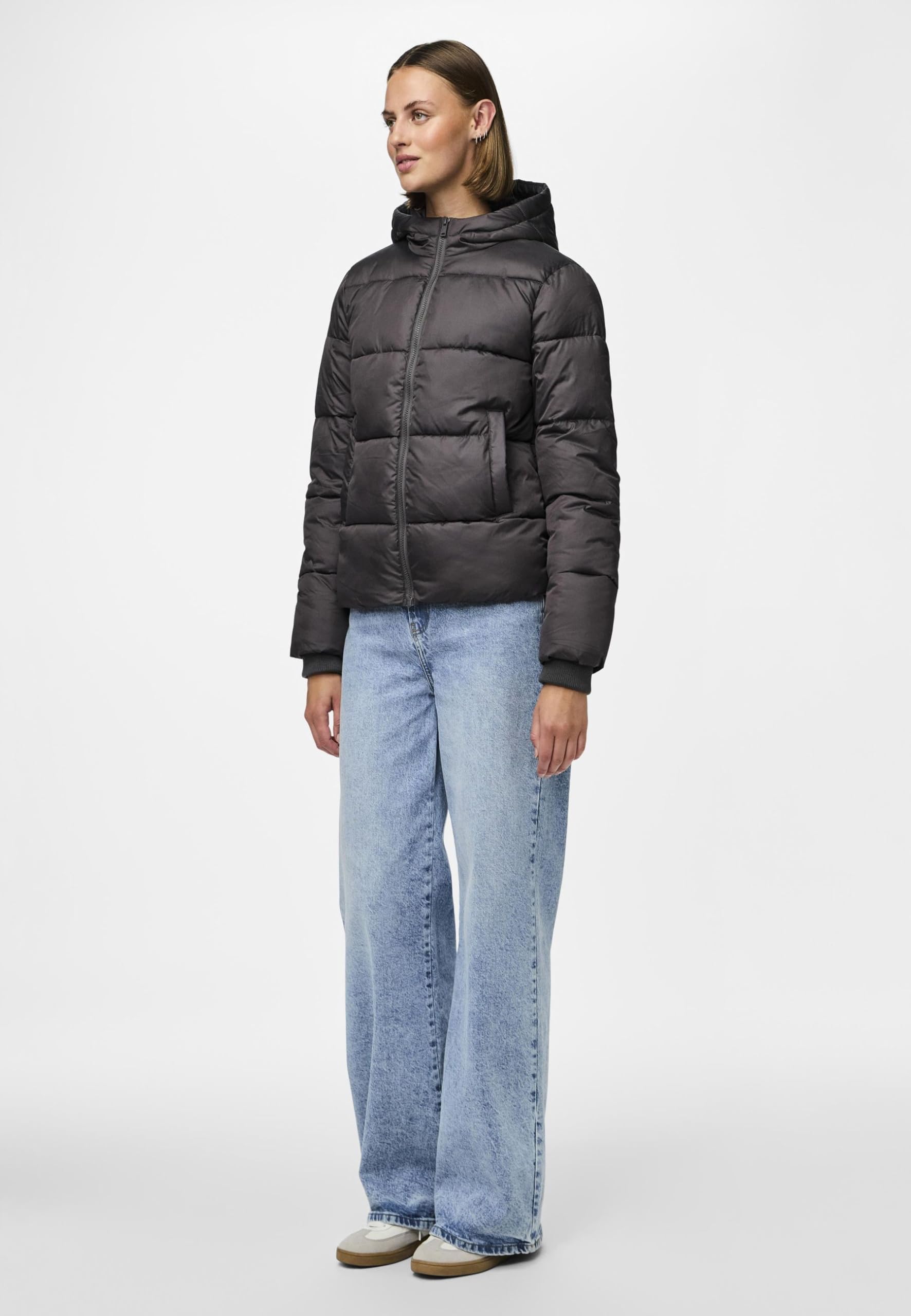 PIECES Pcbee New Short Bc kurtka damska puffer, Magnet, XS