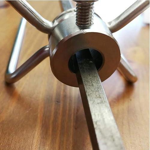 Miniatura 4 de Parrilla de acero inoxidable para asador, tenedores de carne, parrilla de barbacoa, asador, tenedores de carne, repuesto de 4 puntas, se adapta a