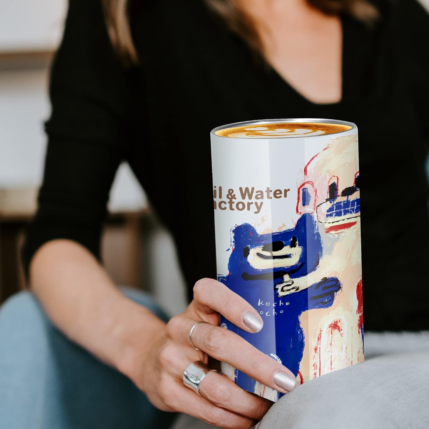 AGH 6 Pack 22 oz White Sublimation Tumblers with Metal Straw, Stainless Steel Double Wall Insulated Straight Fatty Cups Blank with Splash Lid - Image 6