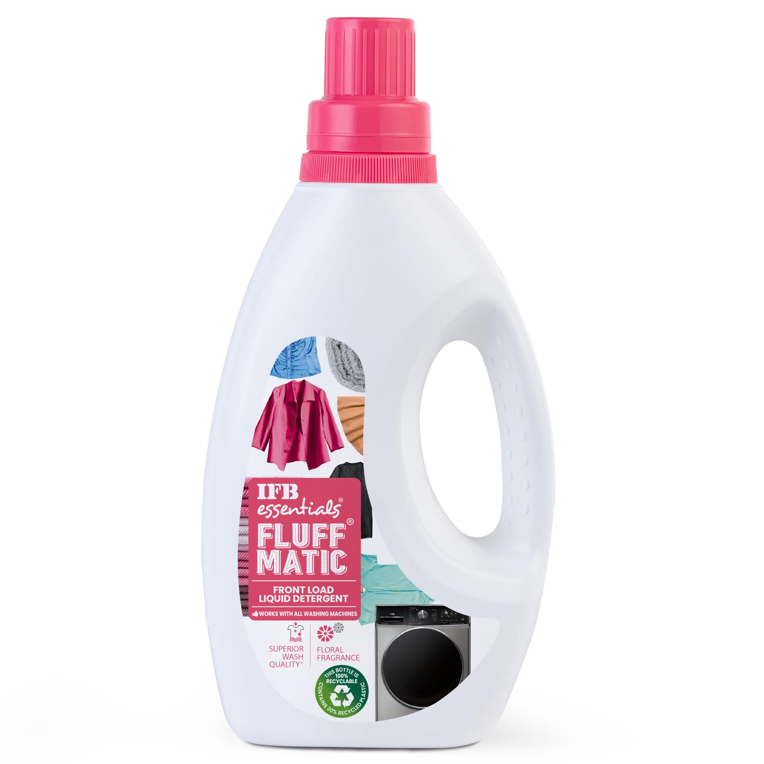 IFB Essentials Fluff Front Load Fabric Liquid Detergent - 1 liters-image-35