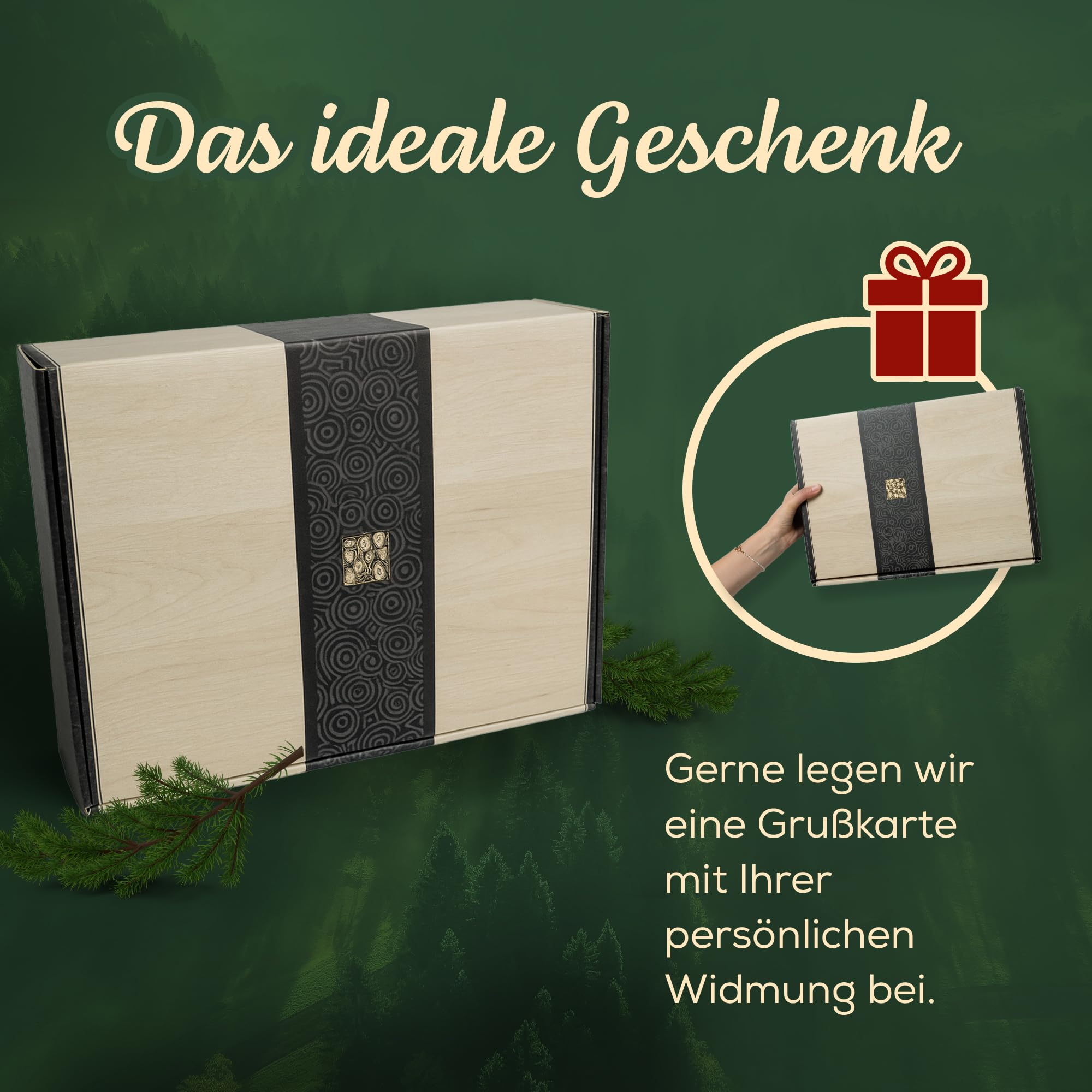 Schwarzwald Metzgerei - Jubiläum Geschenk Set – Exklusiver Schwarzwald Präsentkorb mit Schinken, Salami, Landjäger, Pfefferbeißer, Pasta & Pesto – Wertschätzung für Mitarbeiter, Firmenkunden