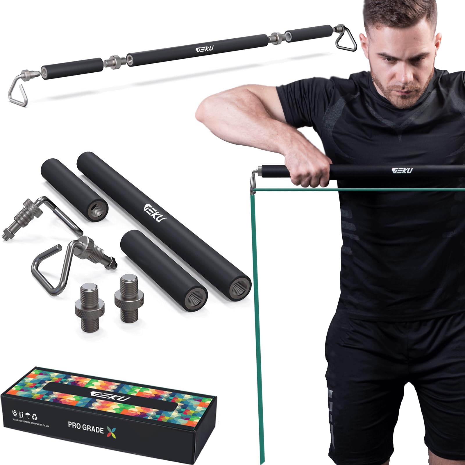 GEKU FIT Resistance Band Bar