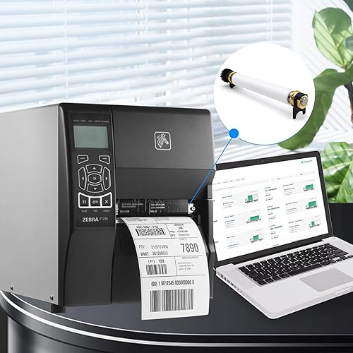 Miniatura 3 de P1037974-028 Kit rodillo de platina para Zebra ZT230 ZT231 ZT210 ZT211 Rodillo de transferencia de impresora térmica 203dpi 300dpi