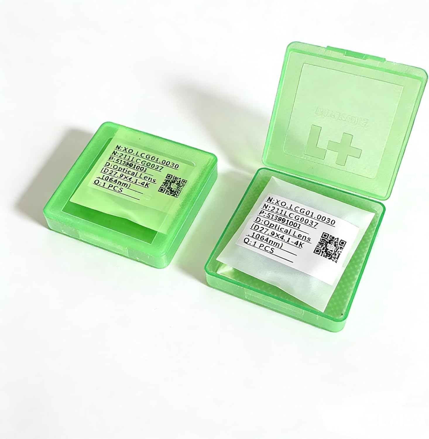 Hgnova 10Pcs Raytools Original Fiber Laser Protective Lens D27.9x4.1mm 0-4KW Laser Optical Protection Lens for Raytools Fiber Laser Cutting Head Spare Parts