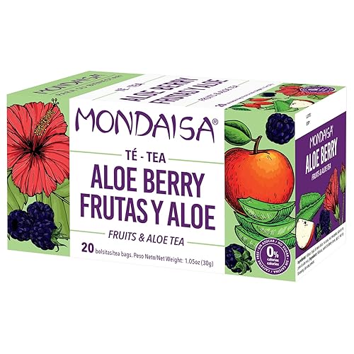Miniatura 7 de MONDAISA - Té de frutas, 20 bolsas de té (paquete de 4), certificado KOSHER