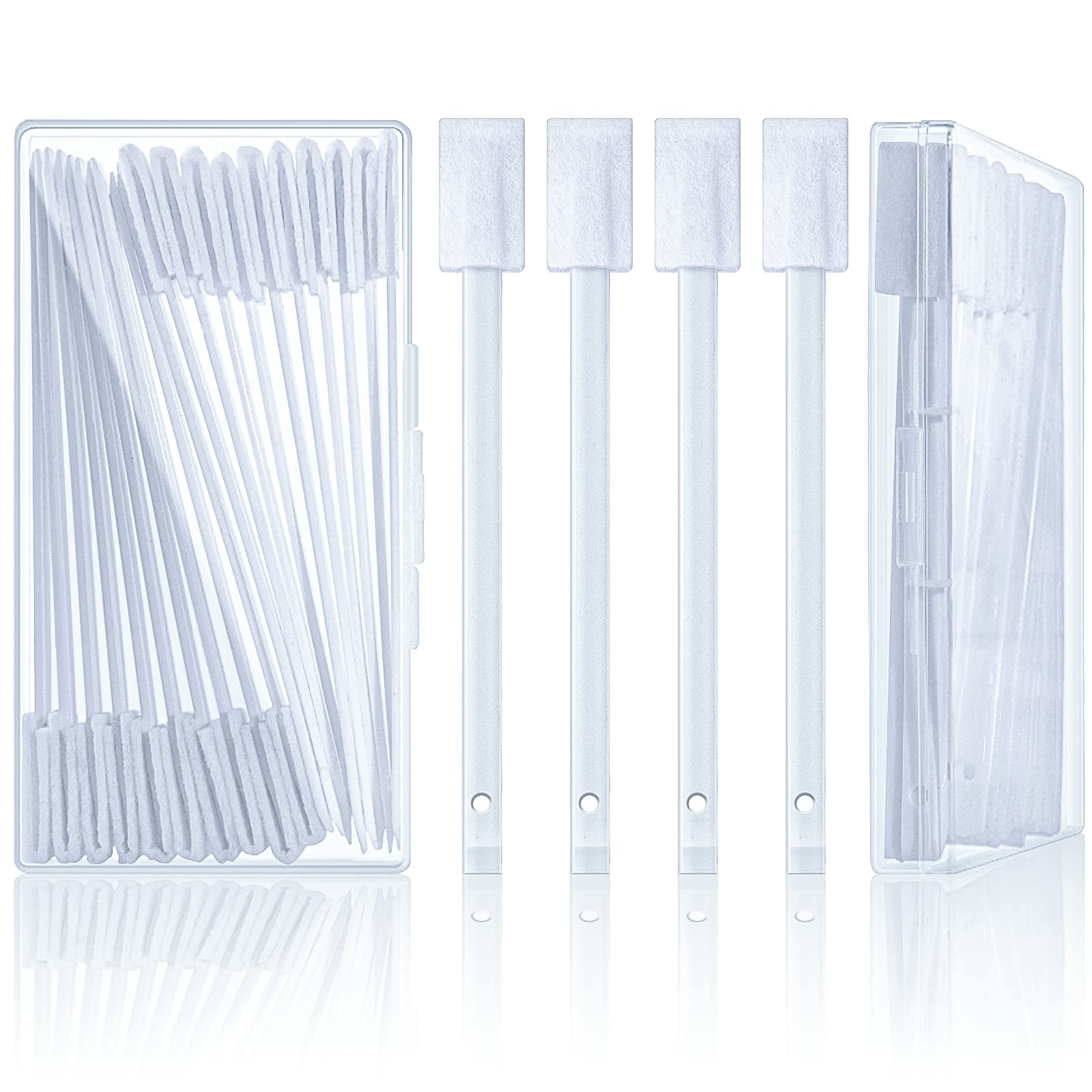 40Pcs Disposable Crevice Cleaning Brushes for Small Spaces, Detail Gaps Scrub Cleaner Brush Set for Toilet Bowl Corner, Groove Household Cleaning Tool for Window Track, Blind, Door, Vent Fan, Stove