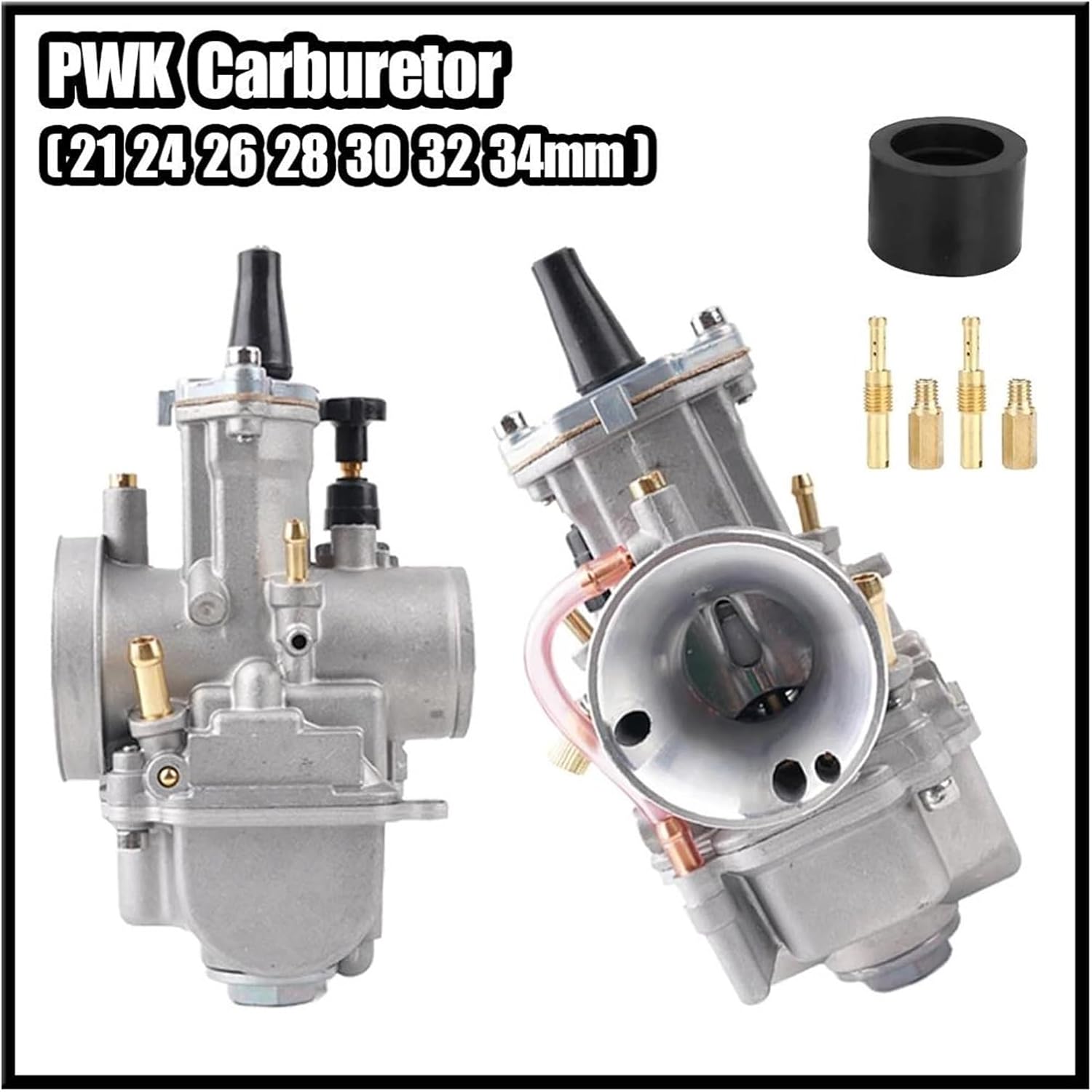 Engine Carburettor Universal Motorcycle Carburetor For PWK 21 24 26 28 30 32 34mm Carburetor Power Injection Engine Carburettor(PWK-34)
