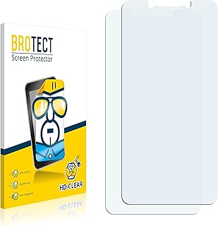 brotect 2-Pack Screen Protector compatible with Panasonic Eluga Ray 800 - HD-Clear Protection Film