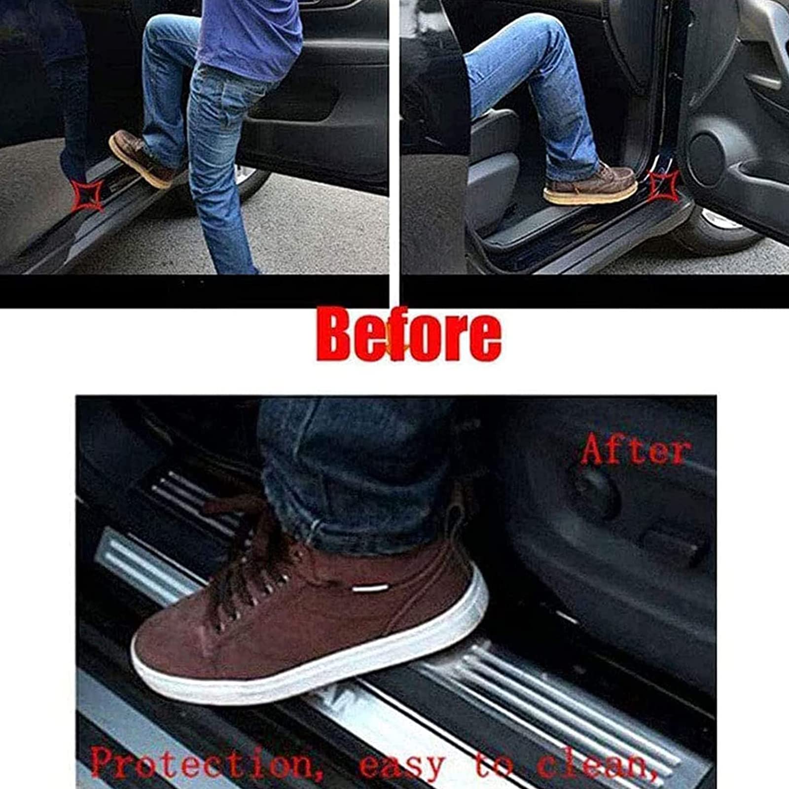 Edelstahl Einstiegsleisten Für Opel Grandland X - Türschweller Schutz