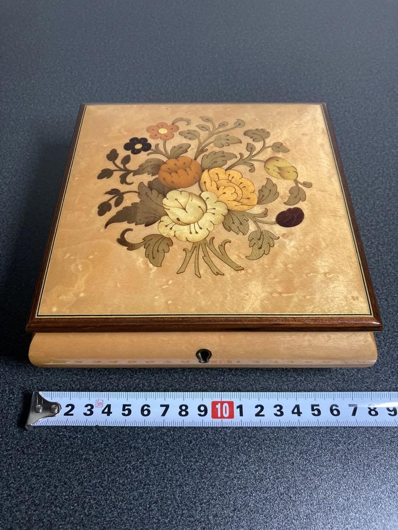 Amazon.co.jp: イタリア製 木製 オルゴール ジュエリーボックス
