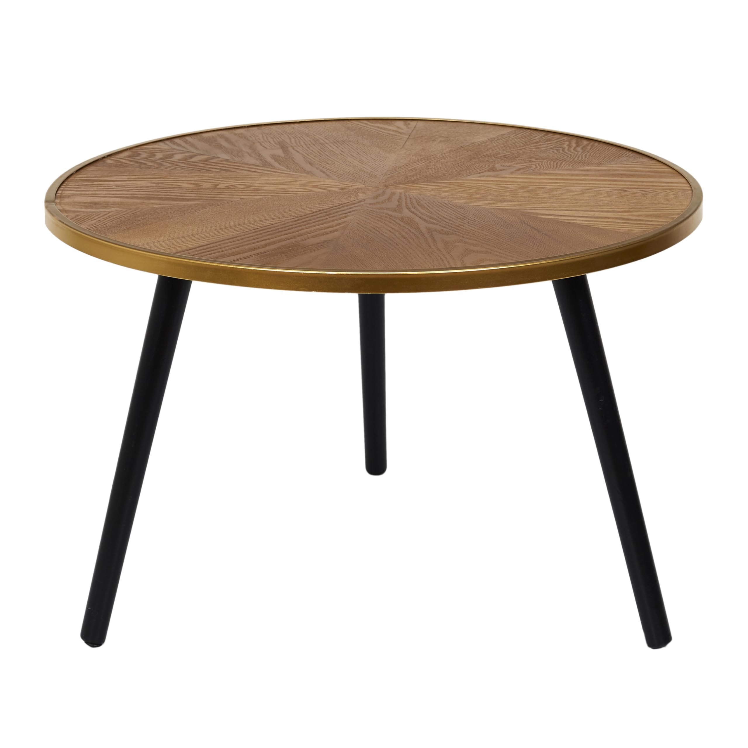 HOME DECO FACTORY - HD7412 Mesas Nido Felix x2 - Mobiliario Moderno - Mesa Auxiliar de Pino - Dimensiones Pequeña L40xP40xH33 cm - Grande L60xP60xH40 cm - Color Marrón