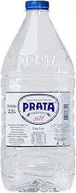 Água Mineral Prata Leve Sem Gas Pet 2,5L