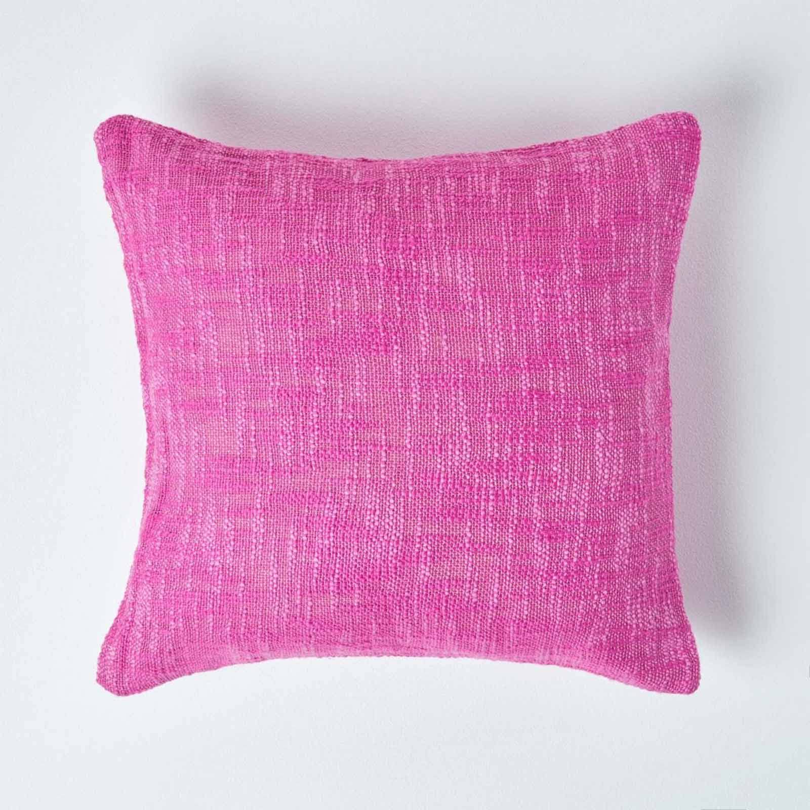 Homescapes Unisex Pink Nirvana Cotton Cushion Cover In | Size: 45Cm X 45Cm