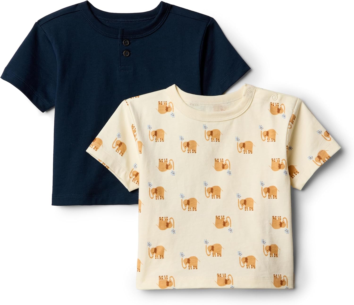 Amazon Essentials x Sofia Grainge Baby Boys' Cotton Short Sleeve Crewneck T-Shirts